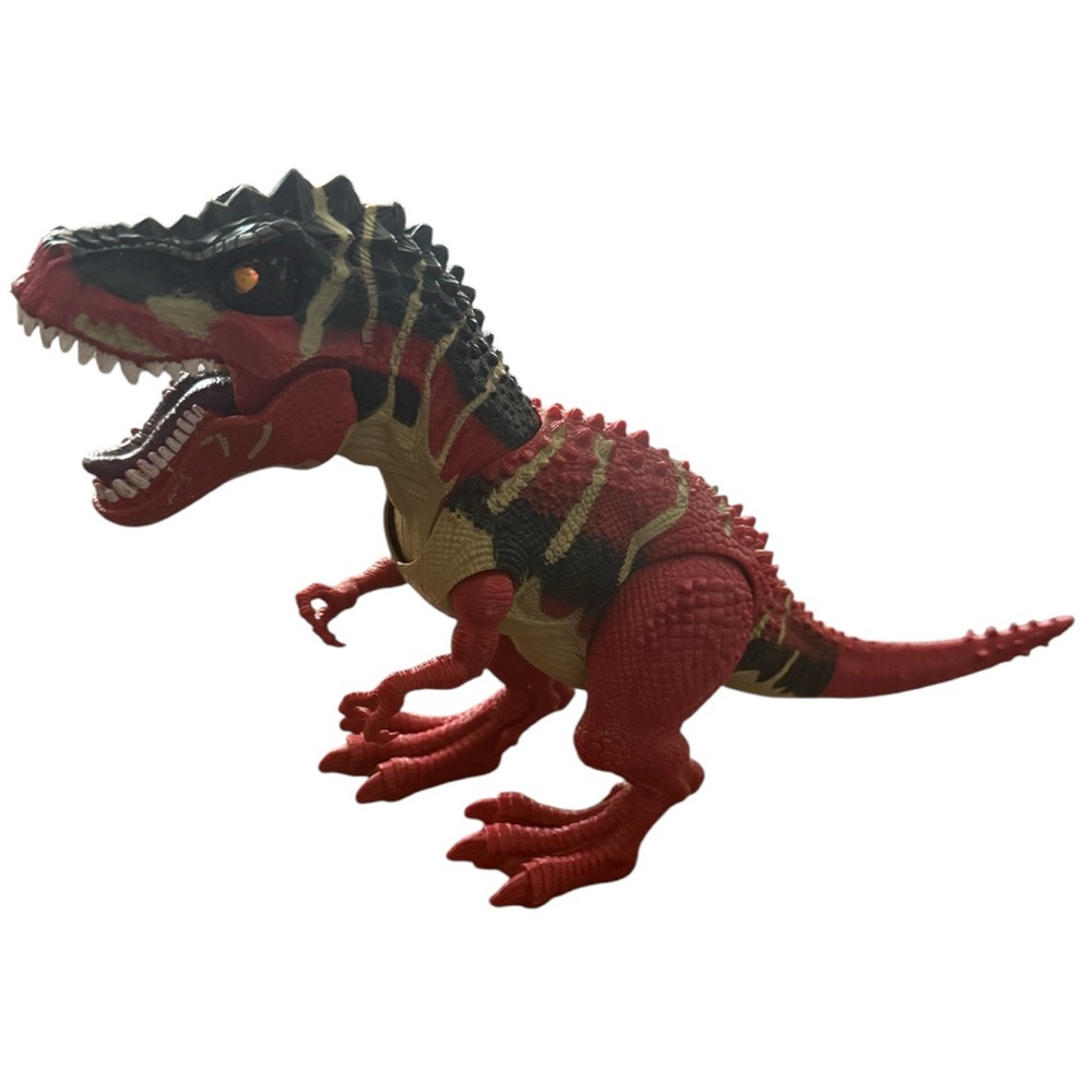 17” Red Devil T-Rex Dinosaur Action Figure Animal Planet 2019 Roaring Chomping